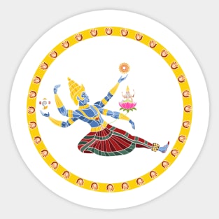 Vishnu-Cosmic Dreamer Sticker